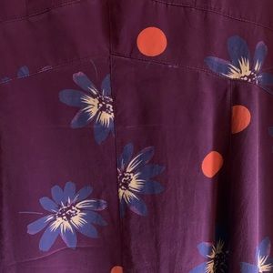 Juicy Couture silk floral dress